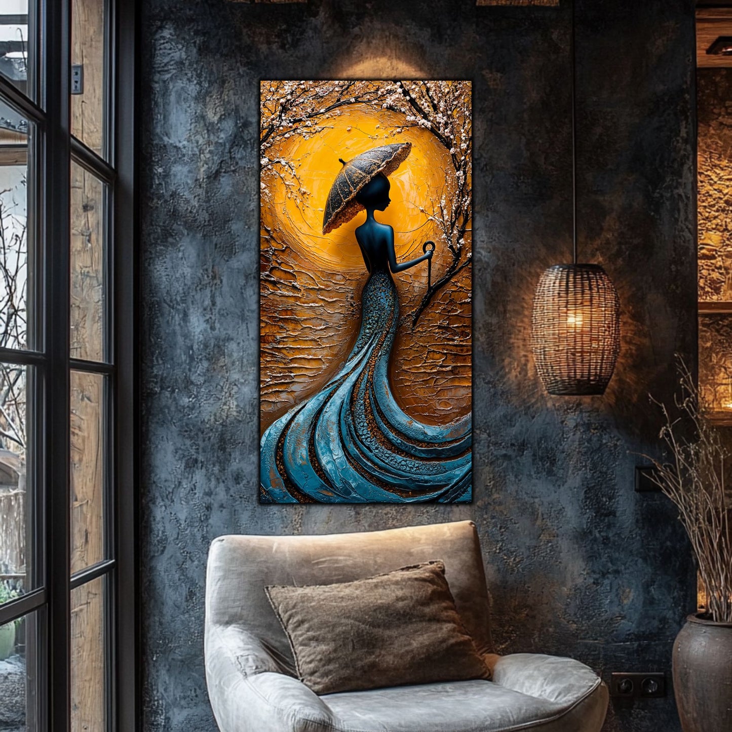 Tablou unicat din sticlă securizată Beyond Origin - No25