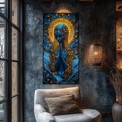 Tablou unicat din sticlă securizată Beyond Creation - No23