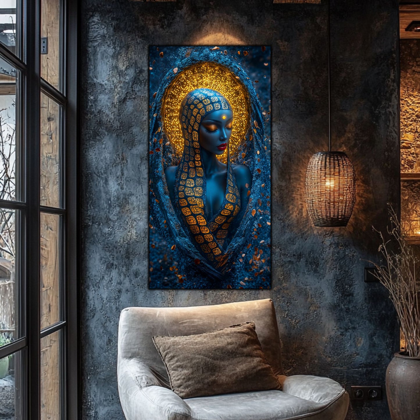 Tablou unicat din sticlă securizată Beyond Creation - No25