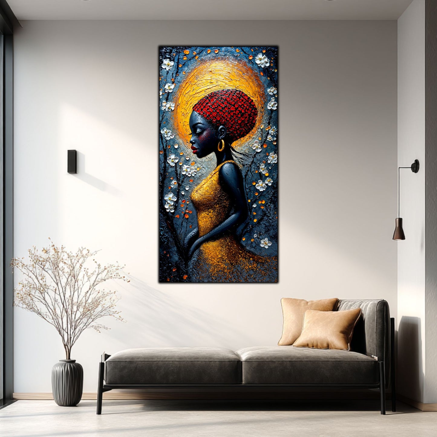 Tablou unicat din sticlă securizată Beyond Origin - No18