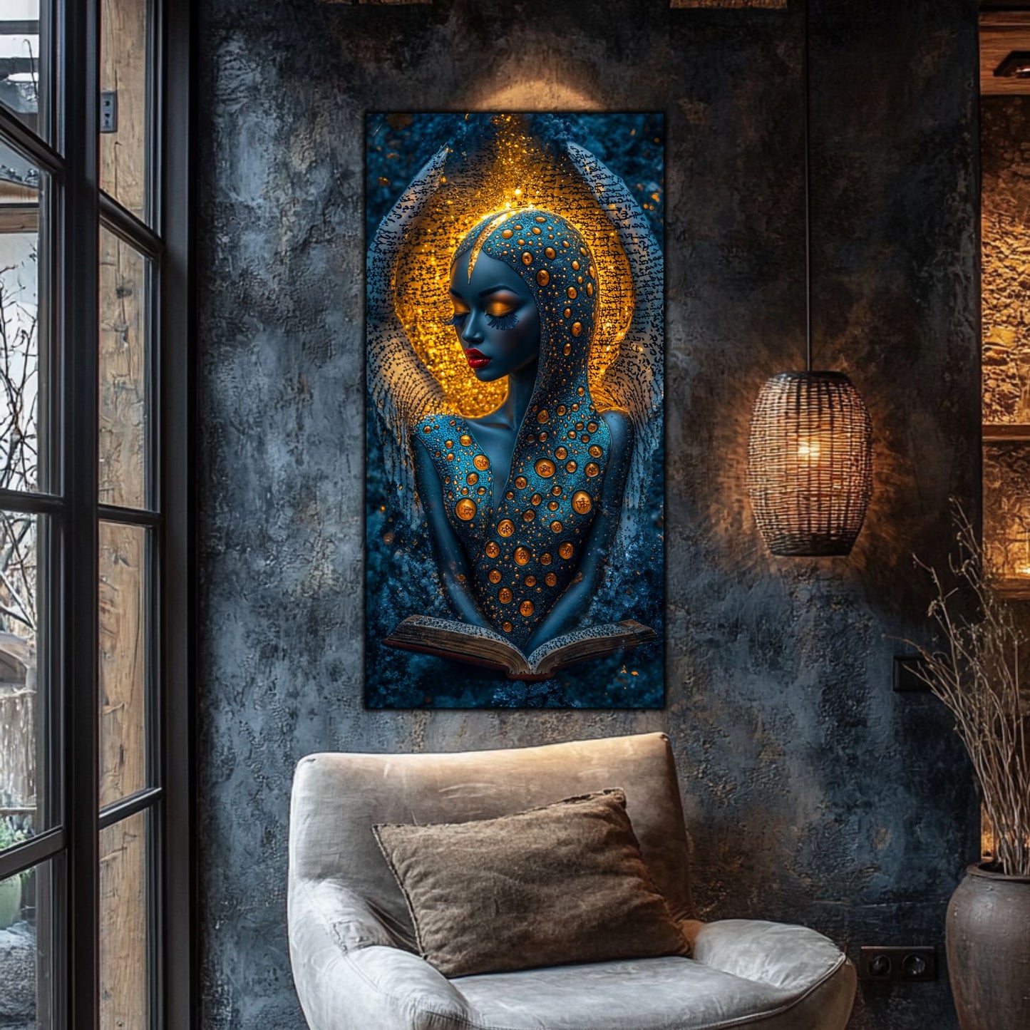 Tablou unicat din sticlă securizată Beyond Creation - No30