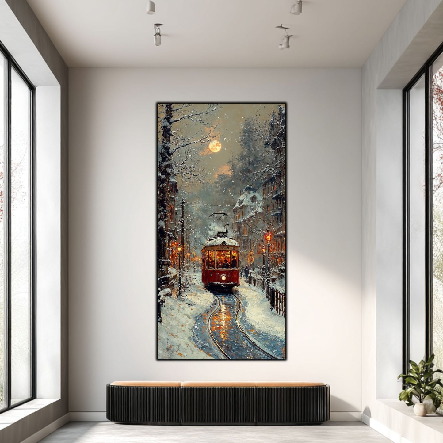 Tablou Sticla Securizata - Colectia Cold Ember - no25