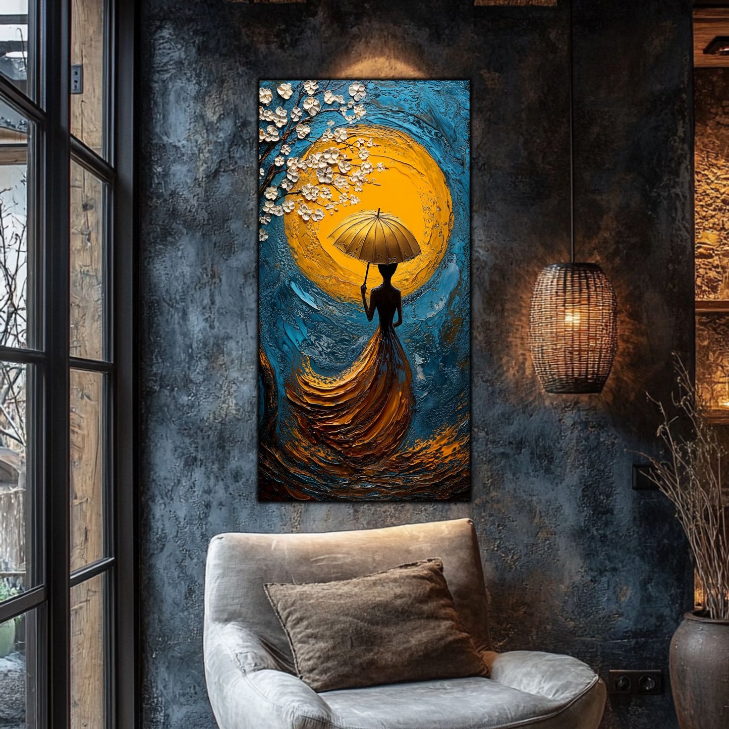 Tablou unicat din sticlă securizată Beyond Origin - No26