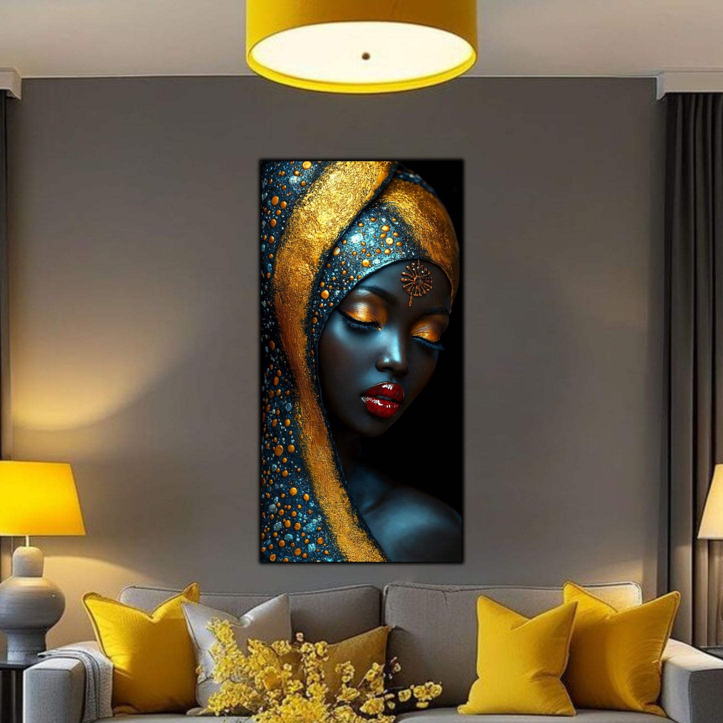 Tablou unicat din sticlă securizată - Beyond Tribe NO13