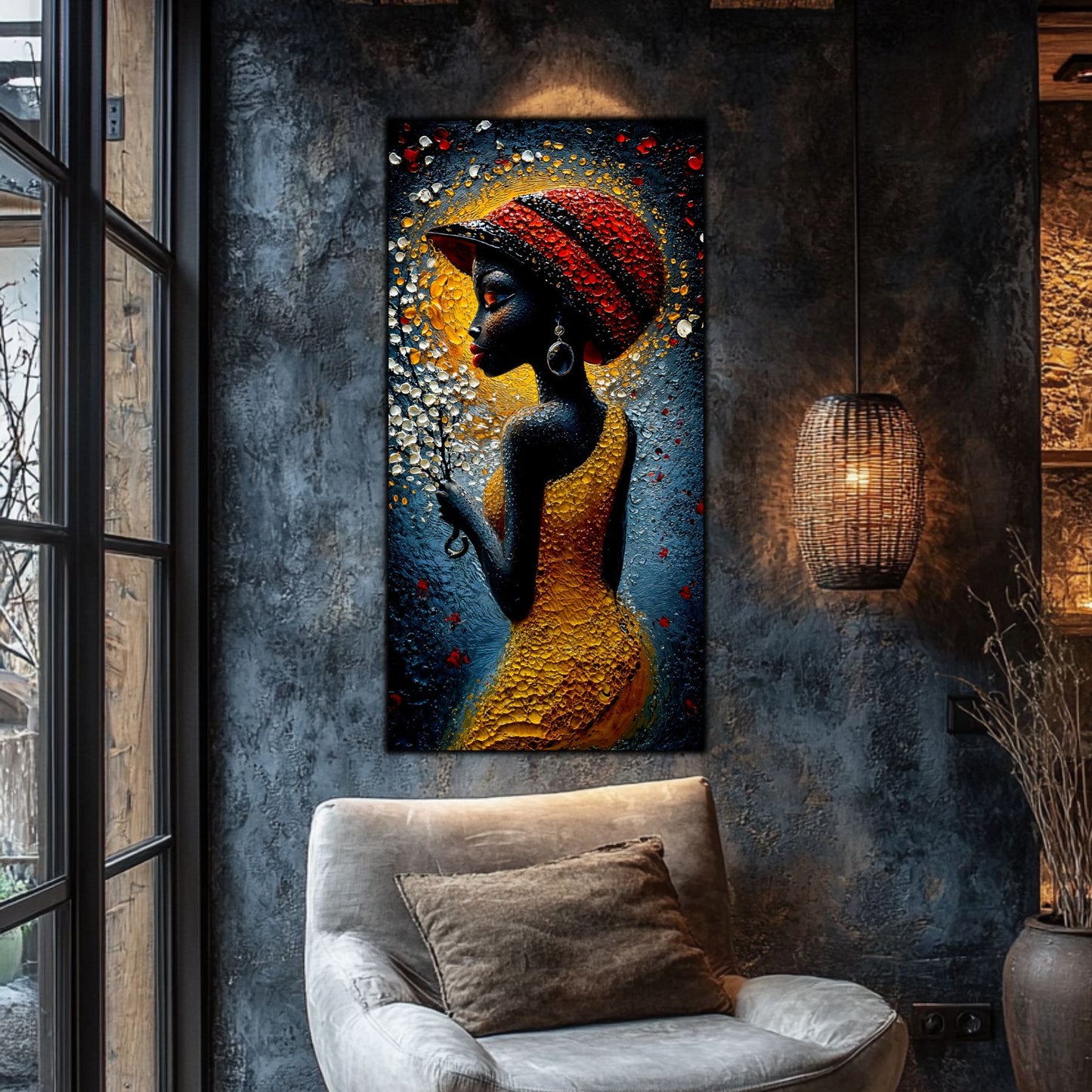 Tablou unicat din sticlă securizată Beyond Origin - No29