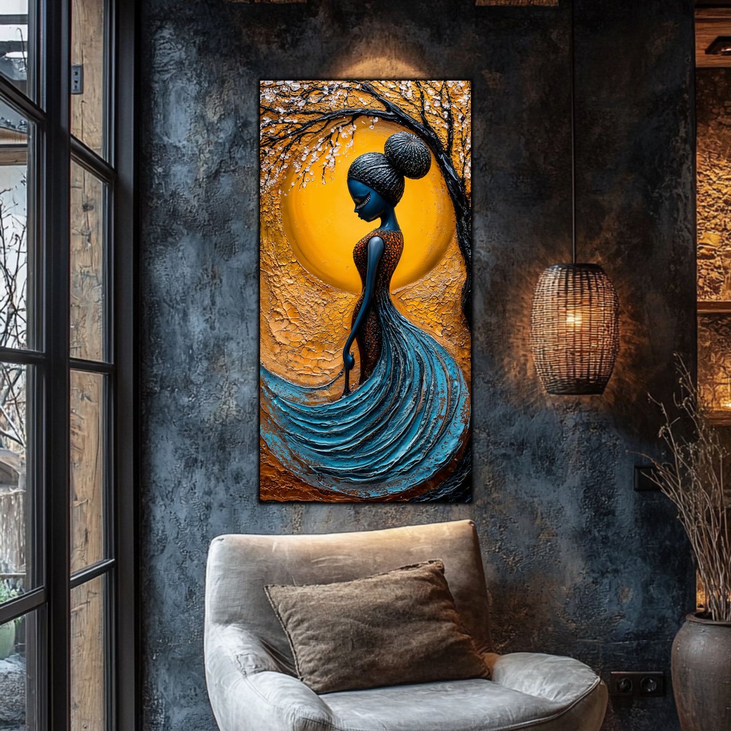 Tablou unicat din sticlă securizată Beyond Origin - No27