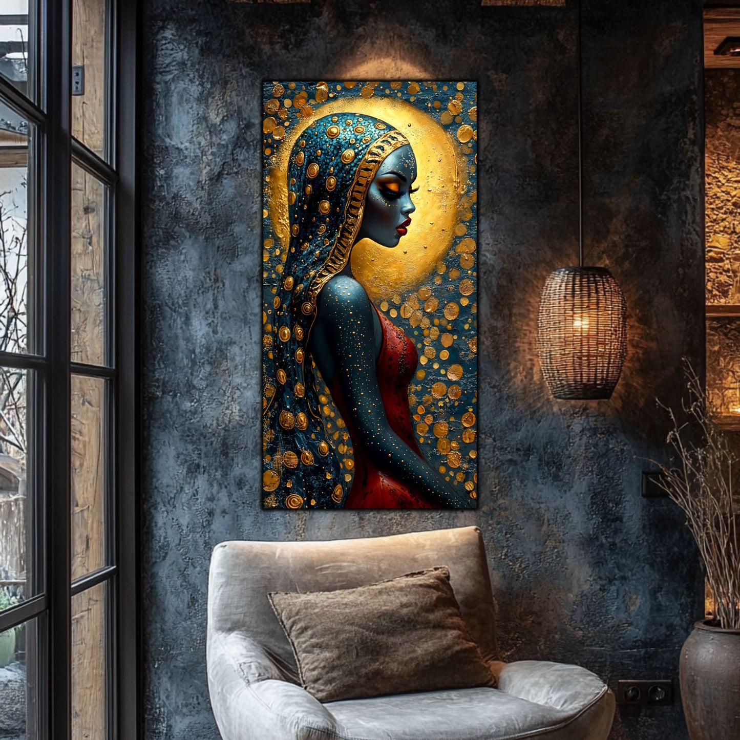 Tablou unicat din sticlă securizată Beyond Origin - No23