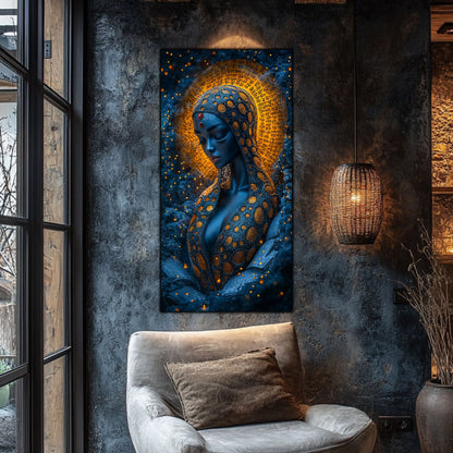 Tablou unicat din sticlă securizată Beyond Creation - No27