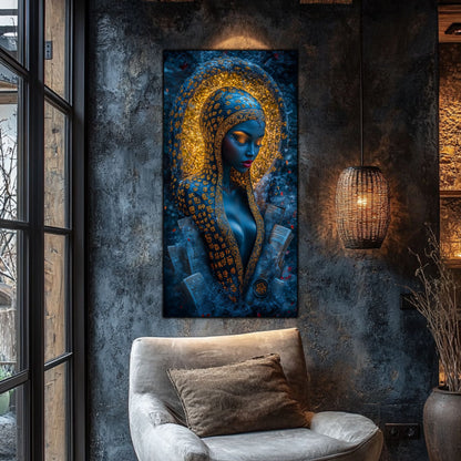 Tablou unicat din sticlă securizată Beyond Creation - No28