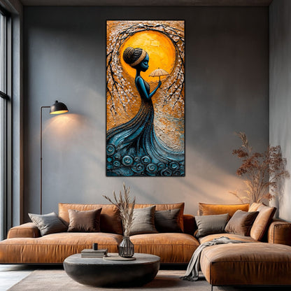 Tablou unicat din sticlă securizată Beyond Origin - No19