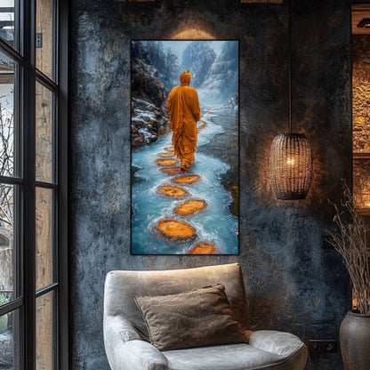 Tablou unicat din sticlă securizată Vanishing Step - No21