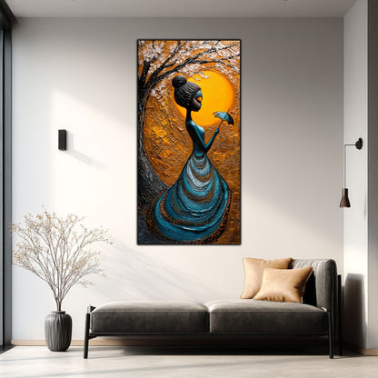 Tablou unicat din sticlă securizată Beyond Origin - No28