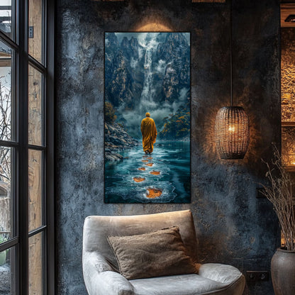 Tablou unicat din sticlă securizată Vanishing Step - No20