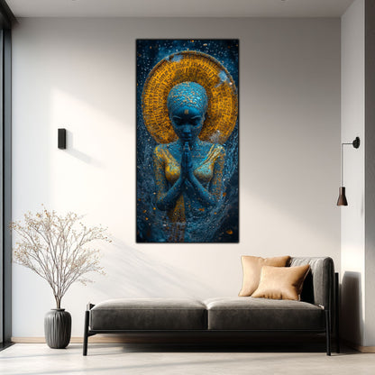 Tablou unicat din sticlă securizată Beyond Creation - No29