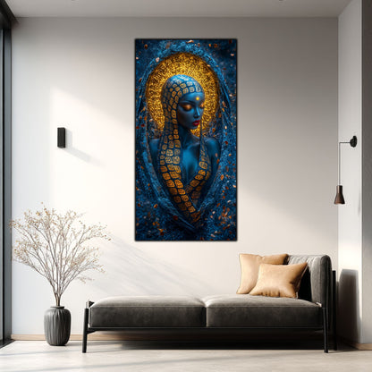 Tablou unicat din sticlă securizată Beyond Creation - No25