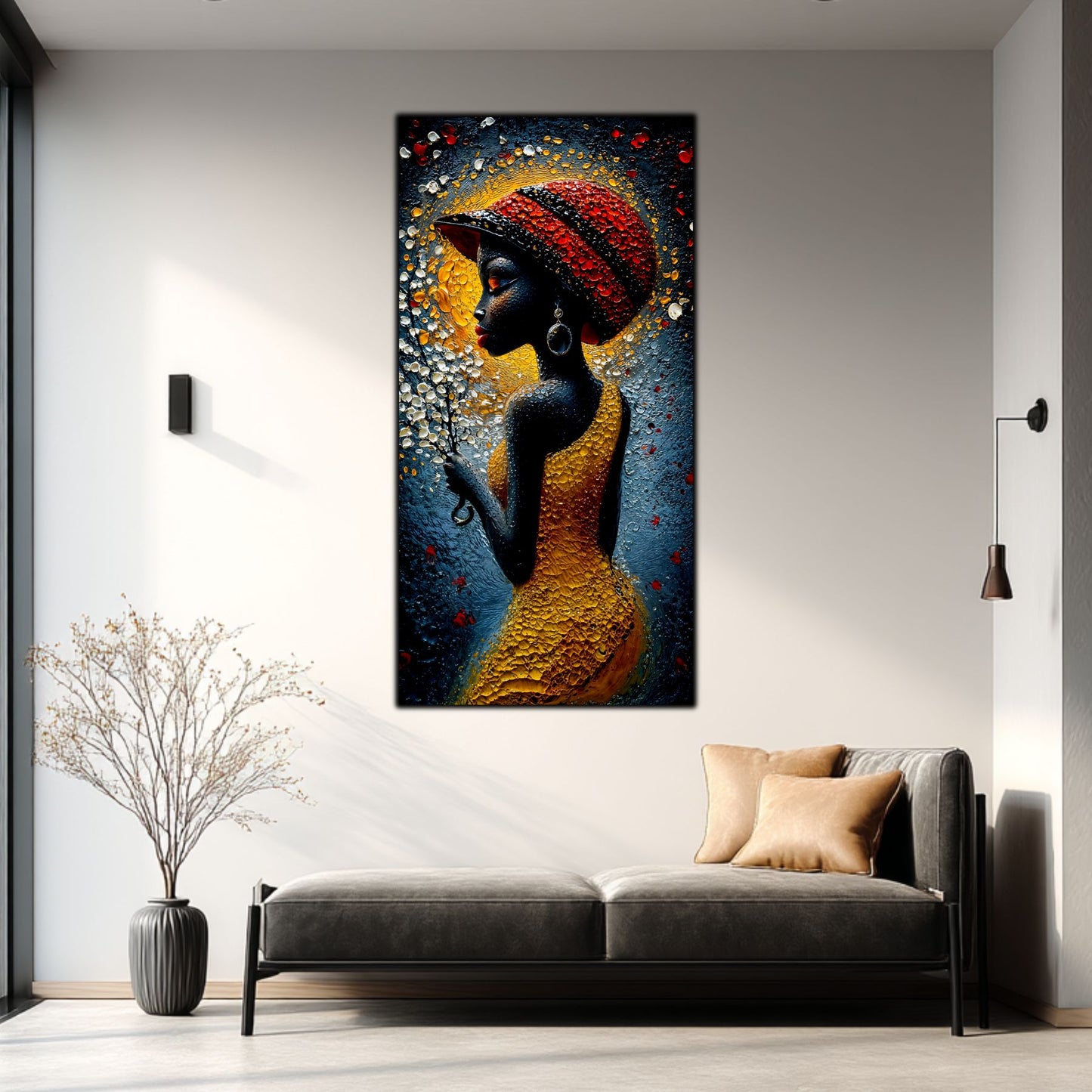 Tablou unicat din sticlă securizată Beyond Origin - No29