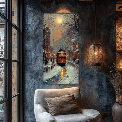 Tablou Sticla Securizata - Colectia Cold Ember - no27