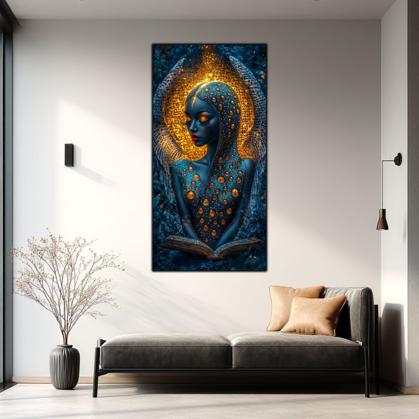 Tablou unicat din sticlă securizată Beyond Creation - No30