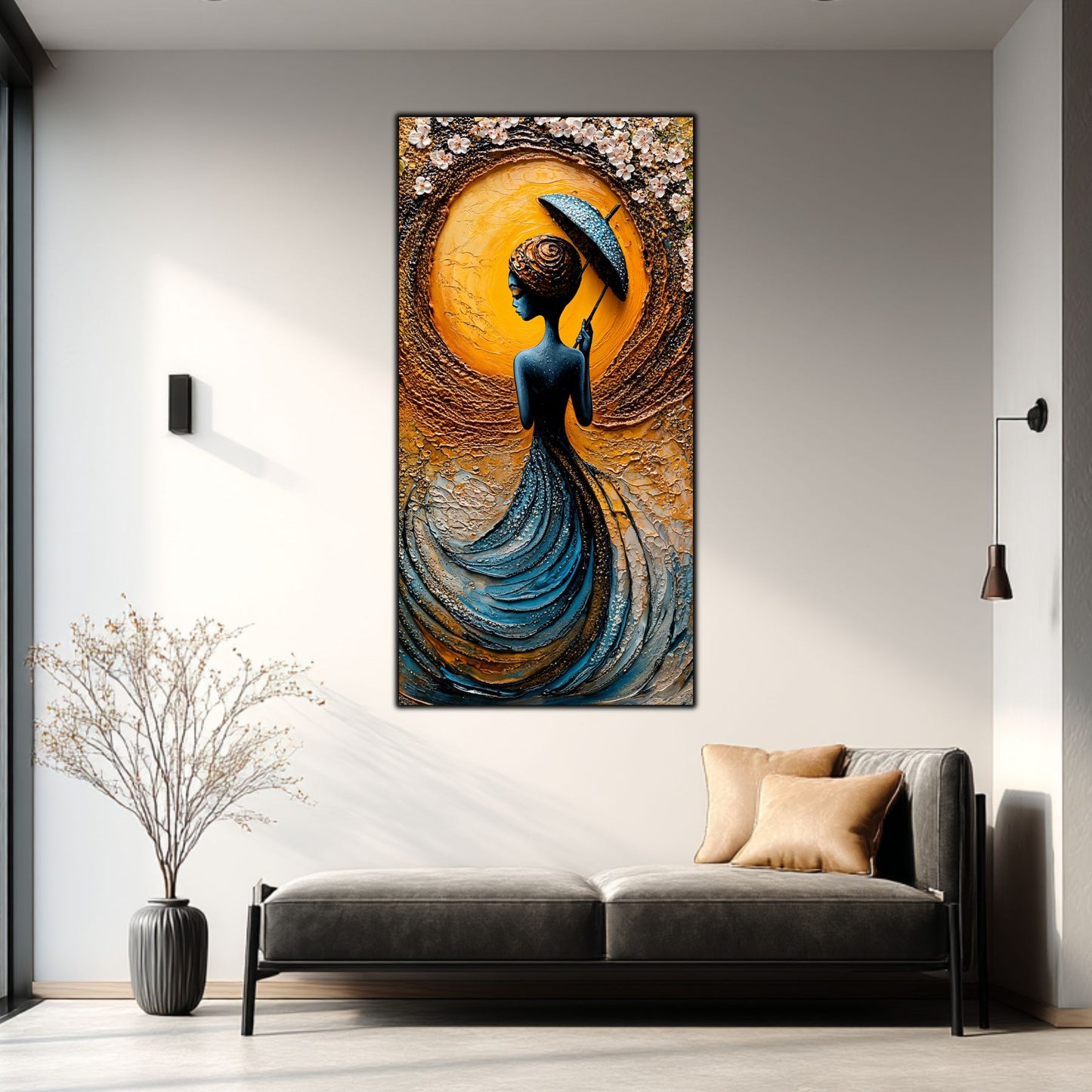 Tablou unicat din sticlă securizată Beyond Origin - No24