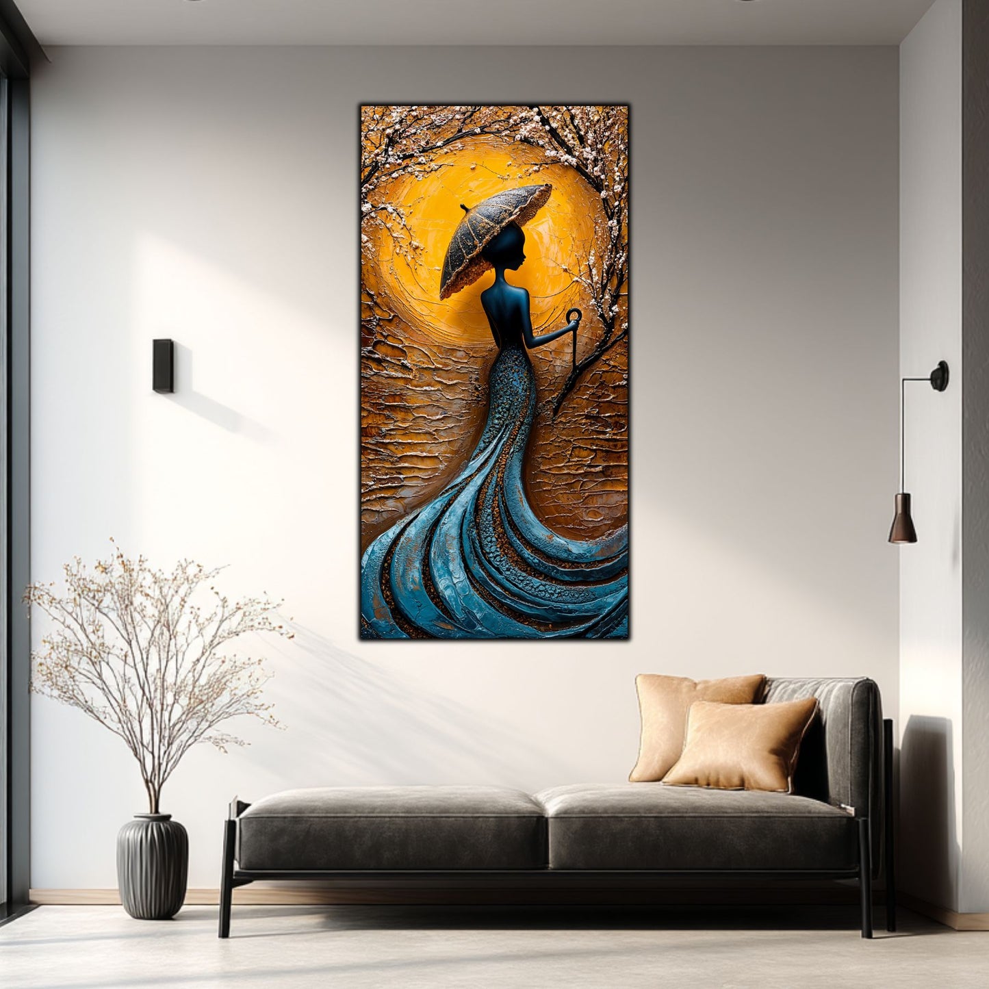 Tablou unicat din sticlă securizată Beyond Origin - No25