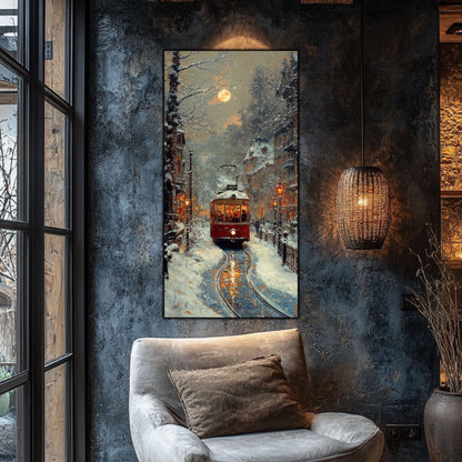 Tablou Sticla Securizata - Colectia Cold Ember - no25