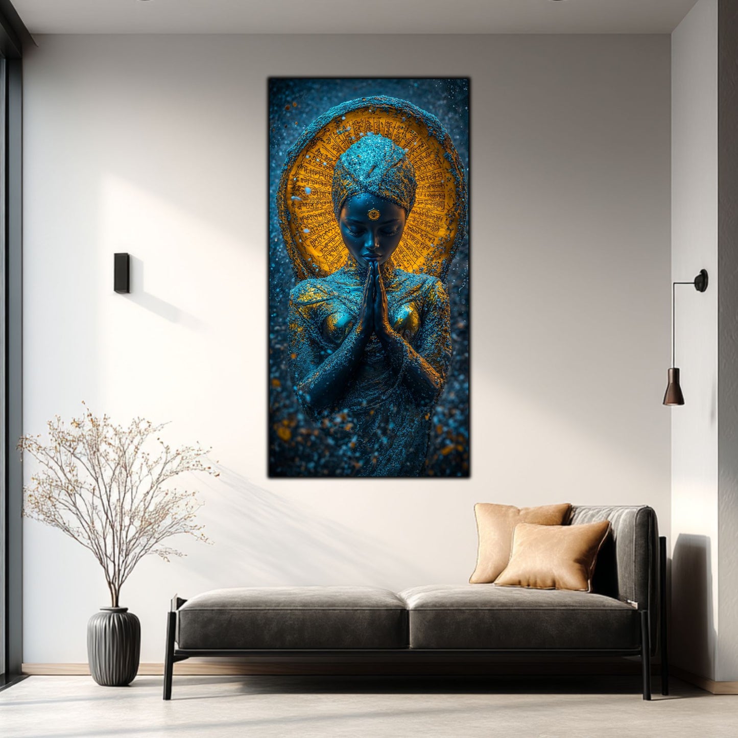 Tablou unicat din sticlă securizată Beyond Creation - No26