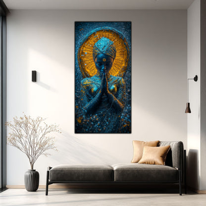 Tablou unicat din sticlă securizată Beyond Creation - No26