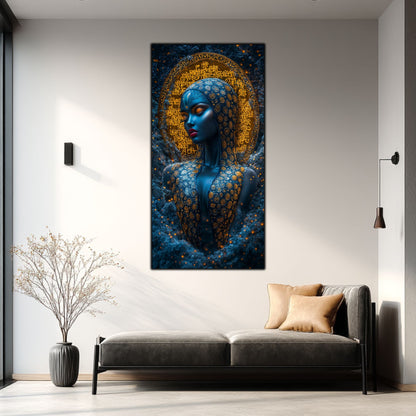 Tablou unicat din sticlă securizată Beyond Creation - No24