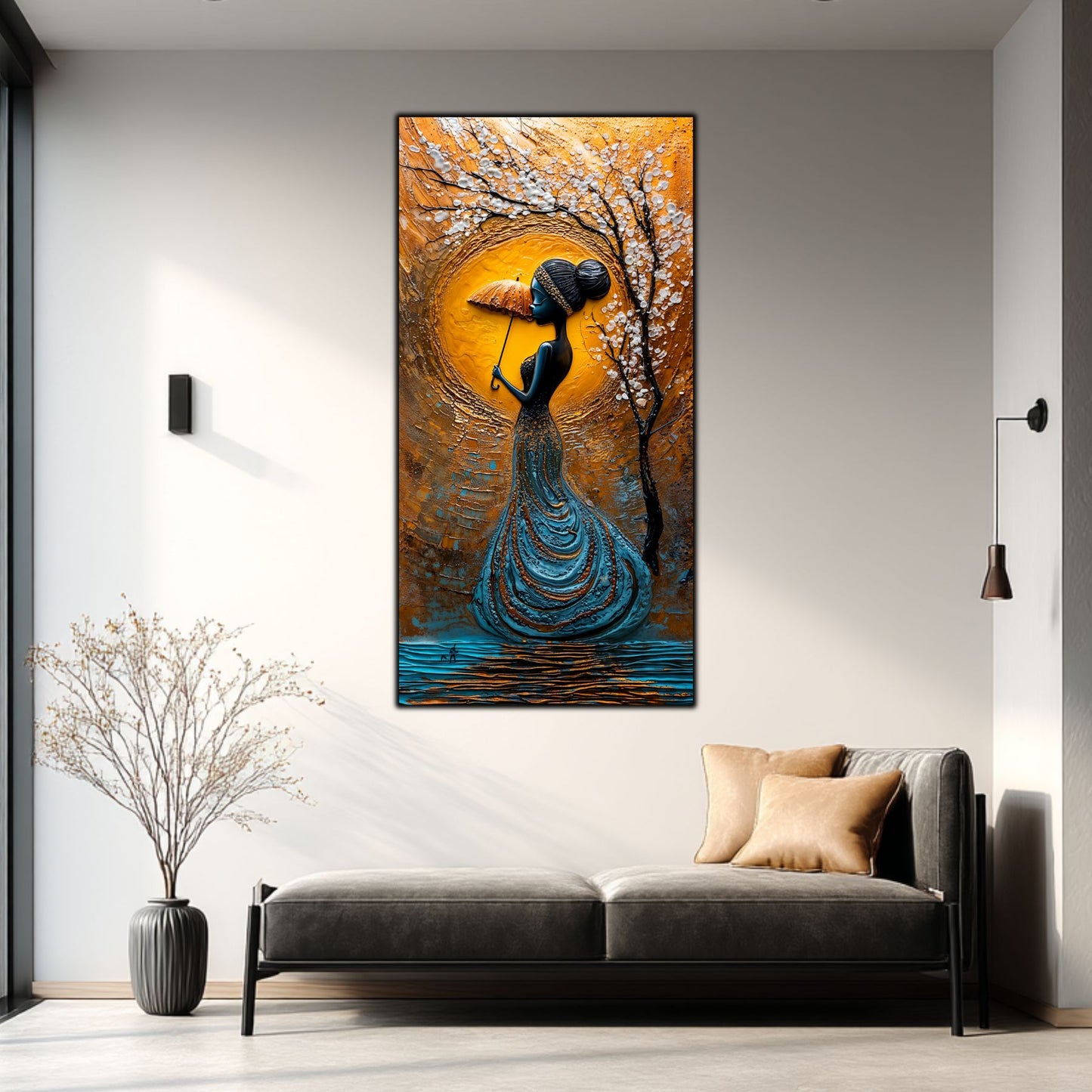 Tablou unicat din sticlă securizată Beyond Origin - No30