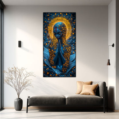 Tablou unicat din sticlă securizată Beyond Creation - No23