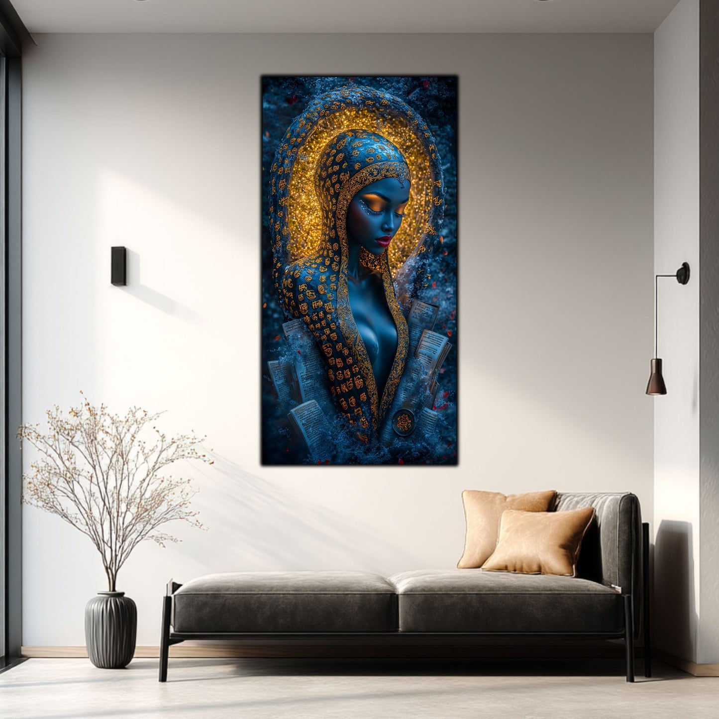 Tablou unicat din sticlă securizată Beyond Creation - No28