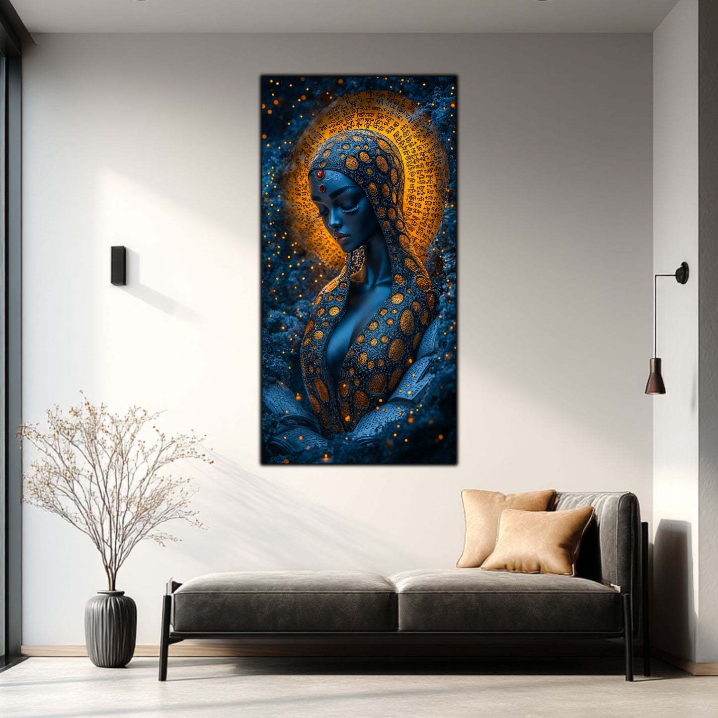 Tablou unicat din sticlă securizată Beyond Creation - No27