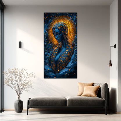 Tablou unicat din sticlă securizată Beyond Creation - No27