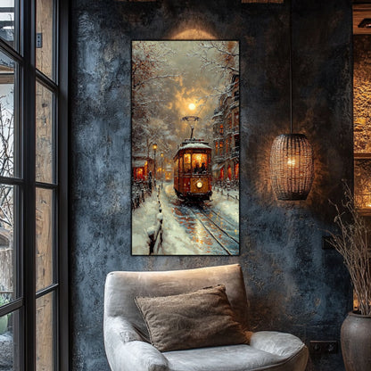 Tablou Sticla Securizata - Colectia Cold Ember - no26