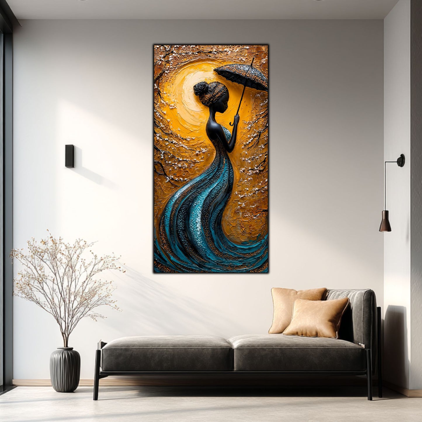 Tablou unicat din sticlă securizată Beyond Origin - No22