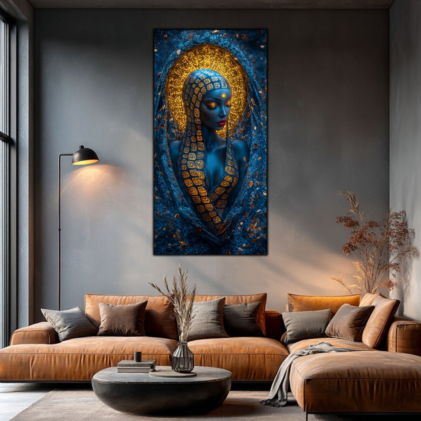 Tablou unicat din sticlă securizată Beyond Creation - No25