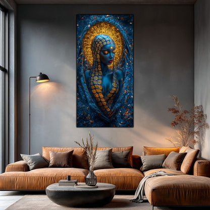 Tablou unicat din sticlă securizată Beyond Creation - No25