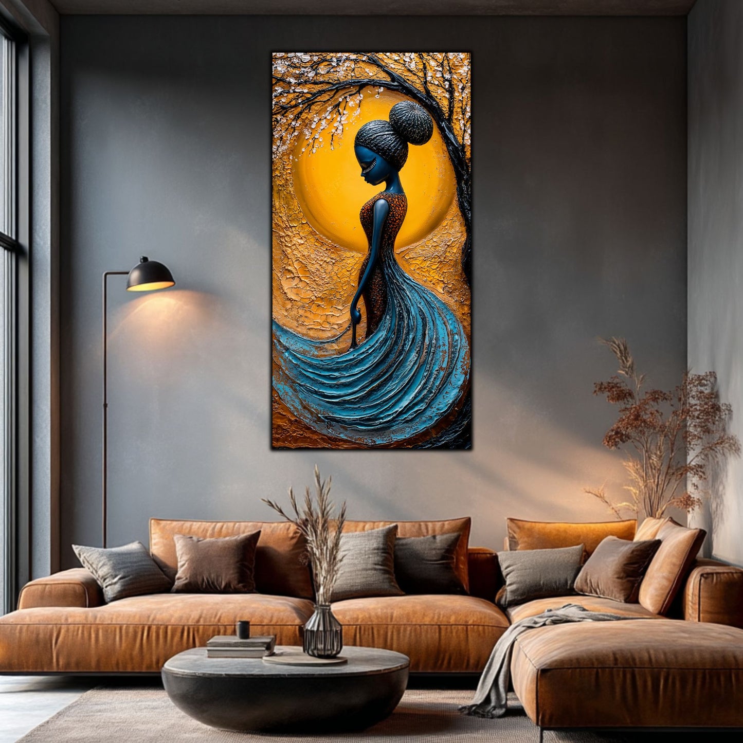 Tablou unicat din sticlă securizată Beyond Origin - No27