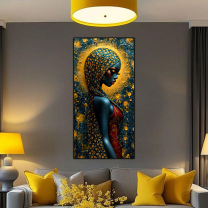 Tablou unicat din sticlă securizată Beyond Origin - No17