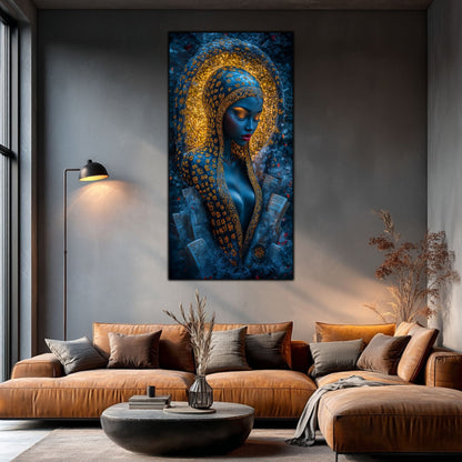 Tablou unicat din sticlă securizată Beyond Creation - No28