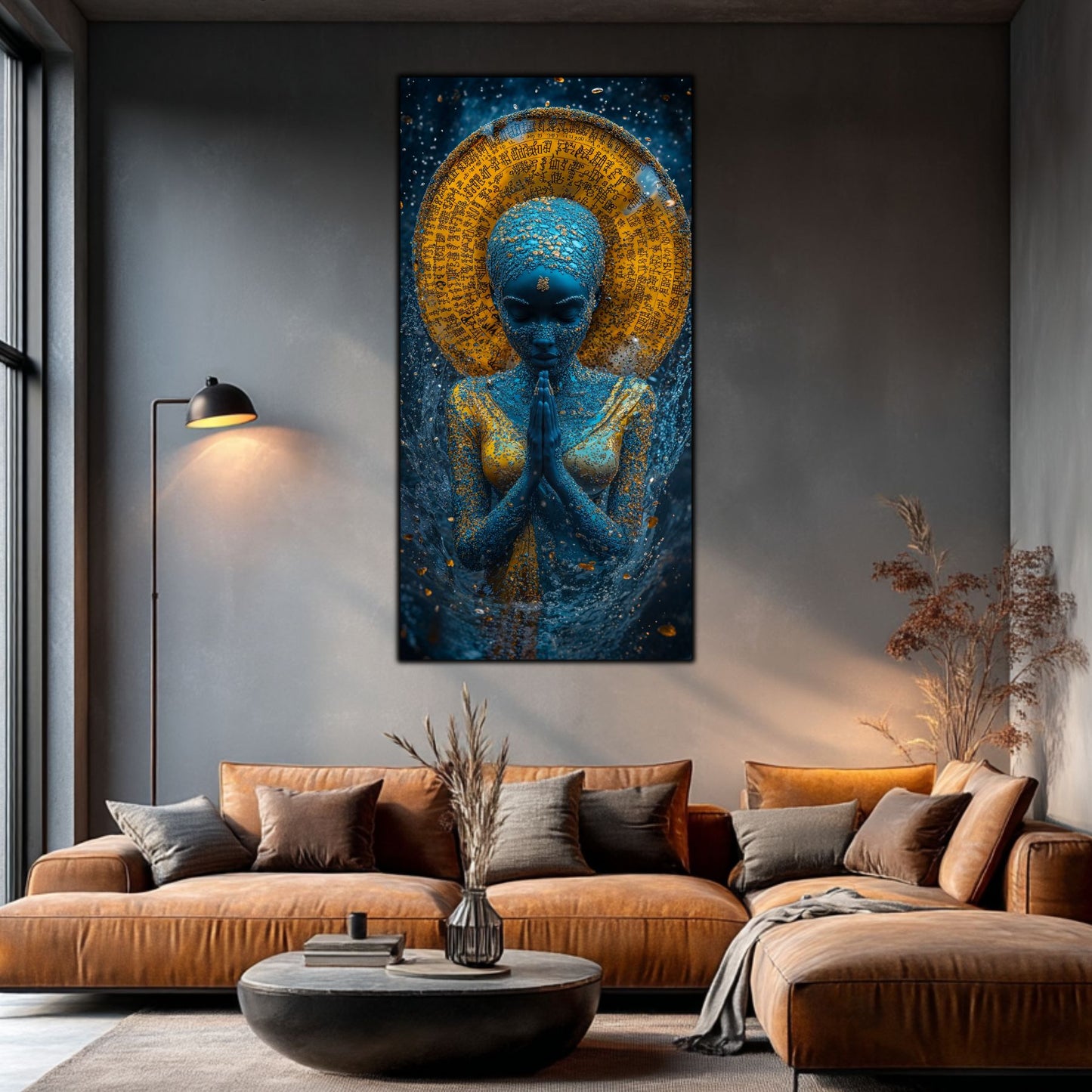 Tablou unicat din sticlă securizată Beyond Creation - No29