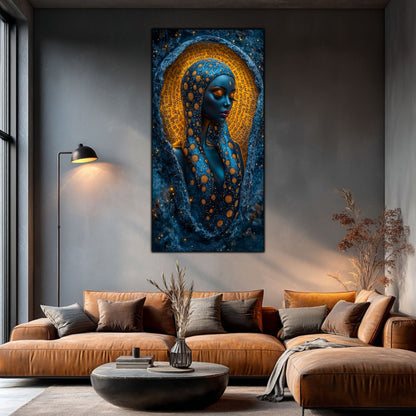 Tablou unicat din sticlă securizată Beyond Creation - No22