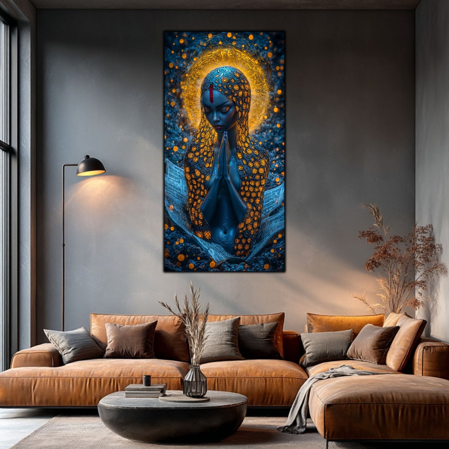 Tablou unicat din sticlă securizată Beyond Creation - No23