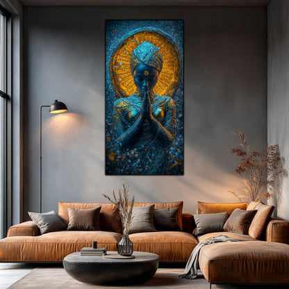 Tablou unicat din sticlă securizată Beyond Creation - No26