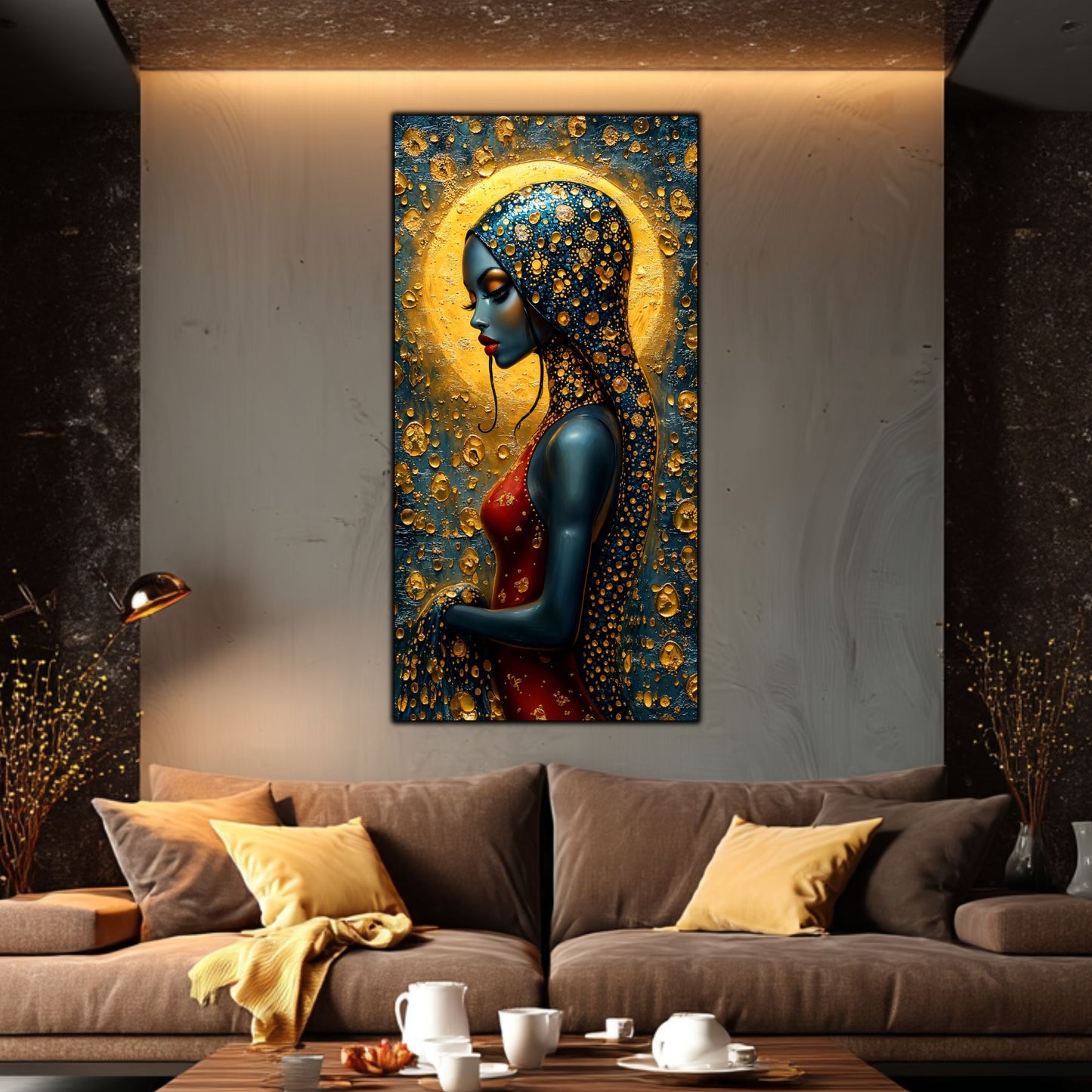 Tablou unicat din sticlă securizată Beyond Origin - No20