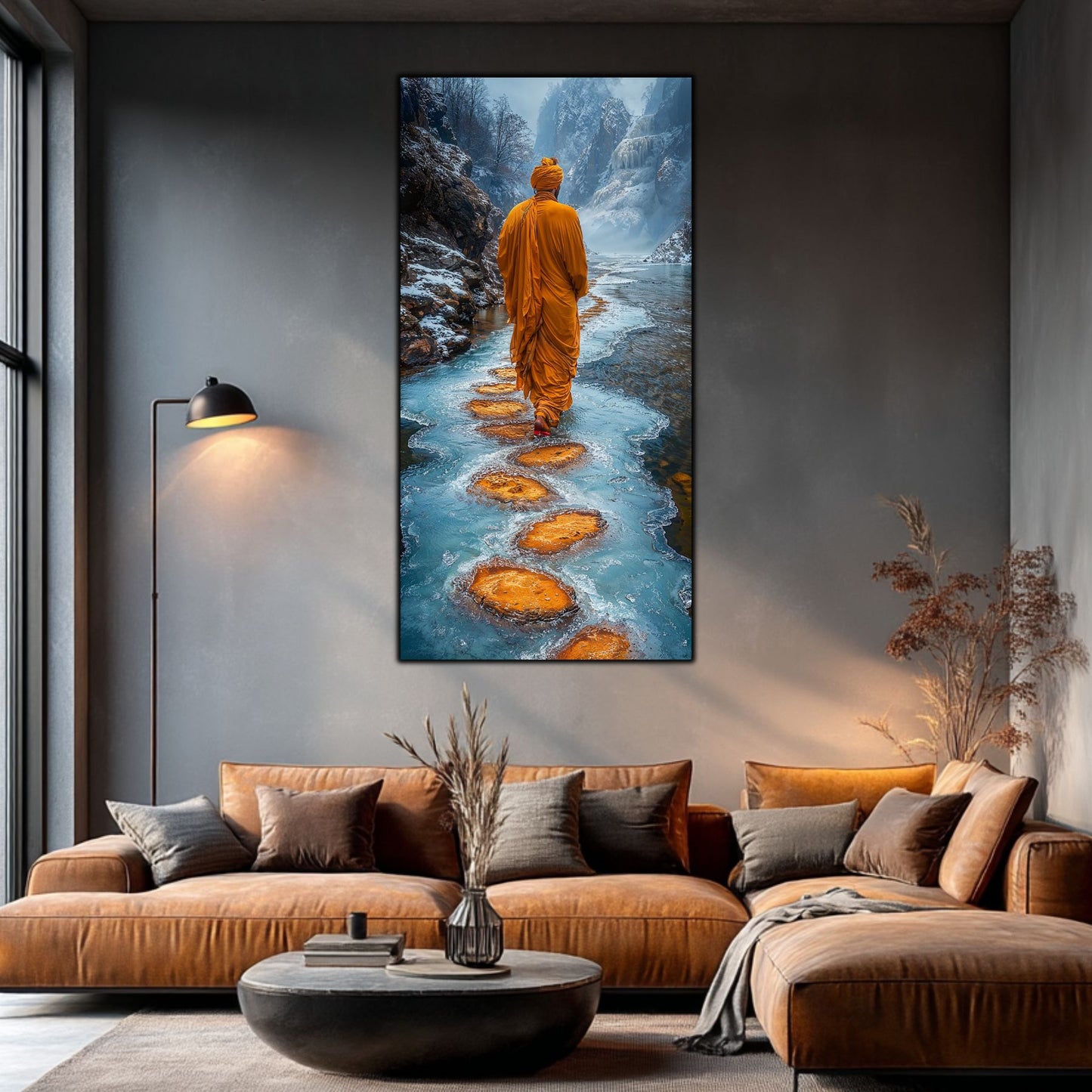 Tablou unicat din sticlă securizată Vanishing Step - No21