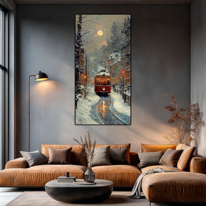 Tablou Sticla Securizata - Colectia Cold Ember - no25