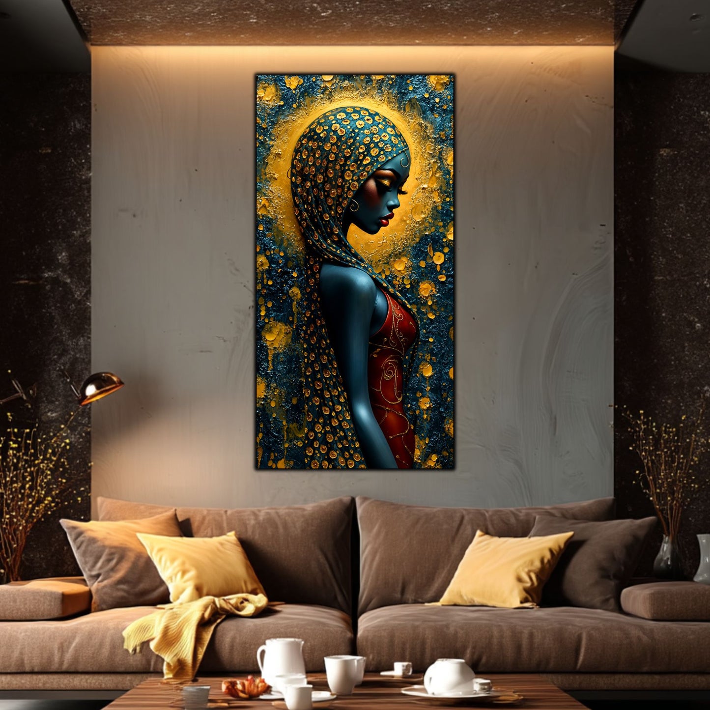 Tablou unicat din sticlă securizată Beyond Origin - No17