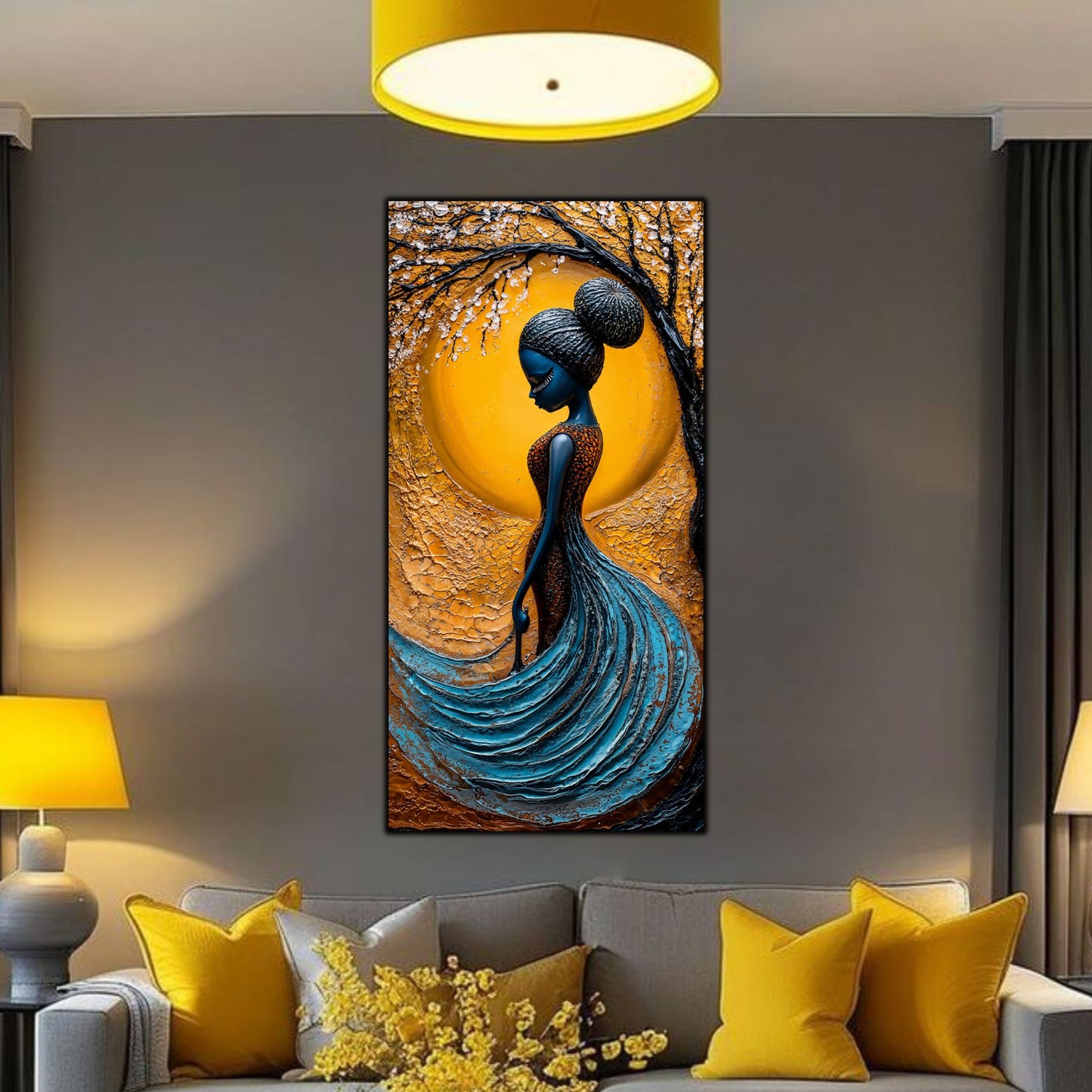 Tablou unicat din sticlă securizată Beyond Origin - No27