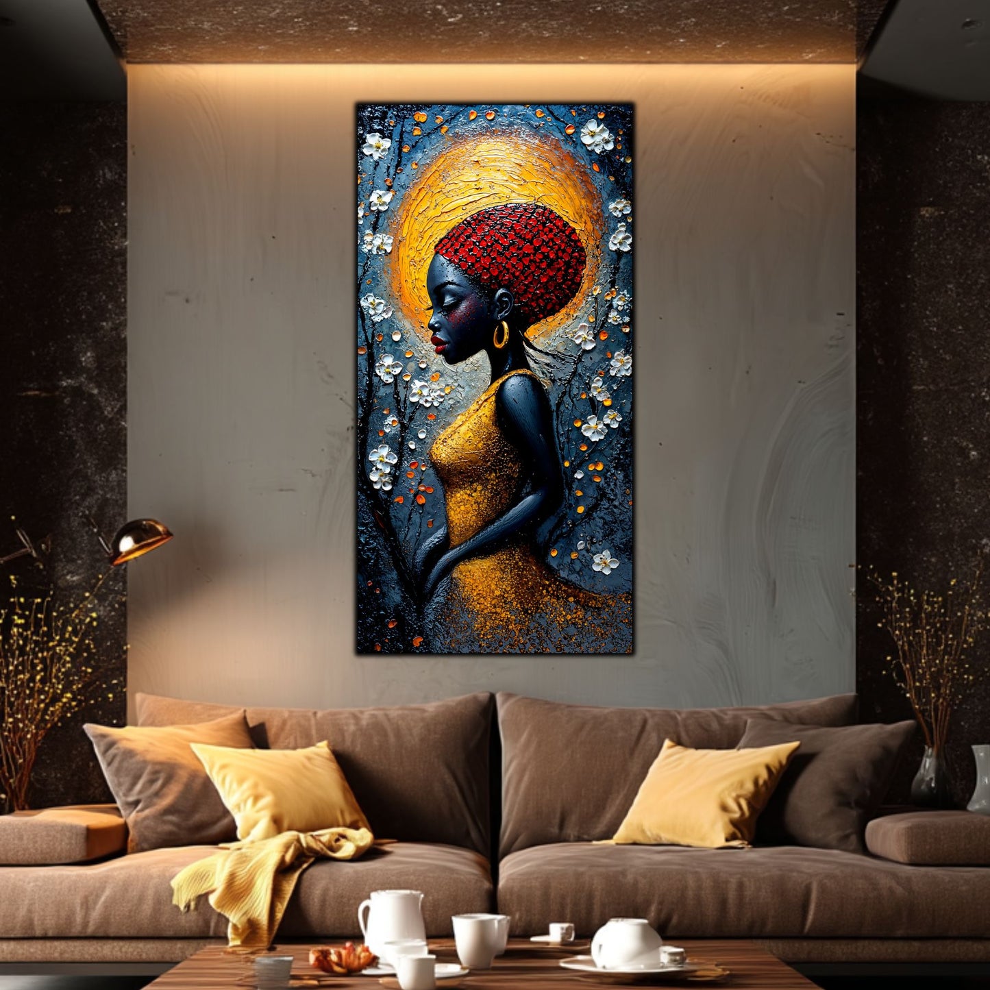 Tablou unicat din sticlă securizată Beyond Origin - No18